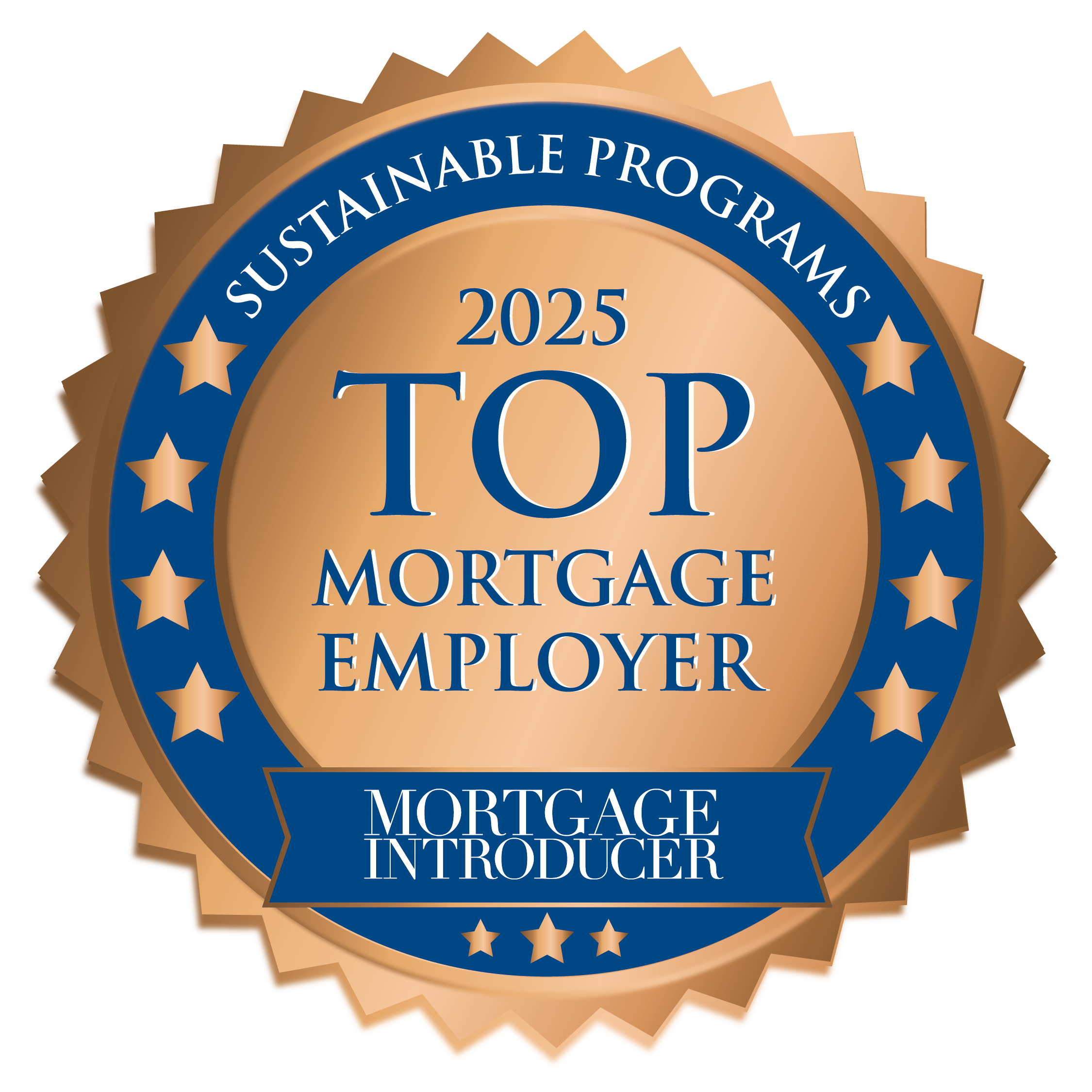 MI Top Mortgage EMPLOYERS 2025 Sustainable Bronze